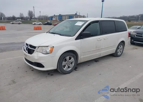 2013 Dodge Grand Caravan Se z USA, uszkodzony, nr VIN 2C4RDGBG7DR534722